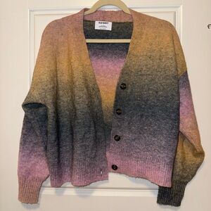 Old Navy Women's Ombre Cardigan - Pink, Gray, Tan